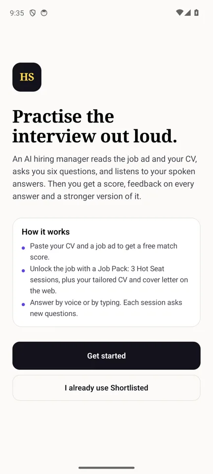 Hot Seat on a phone