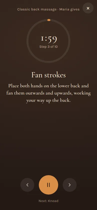 Slow Hands on a phone